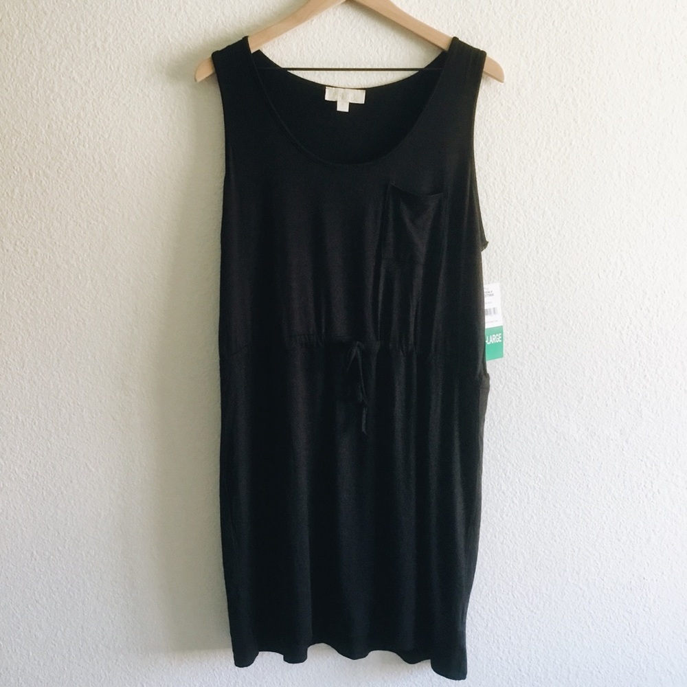 NWT Olive & Oak Black Tunic Dress Size XL